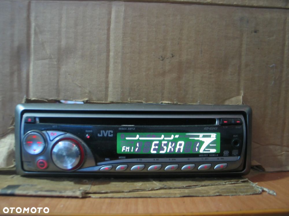 radio radioodtwarzacz CD Mp3 4x50w JVC KD-G343 - 6