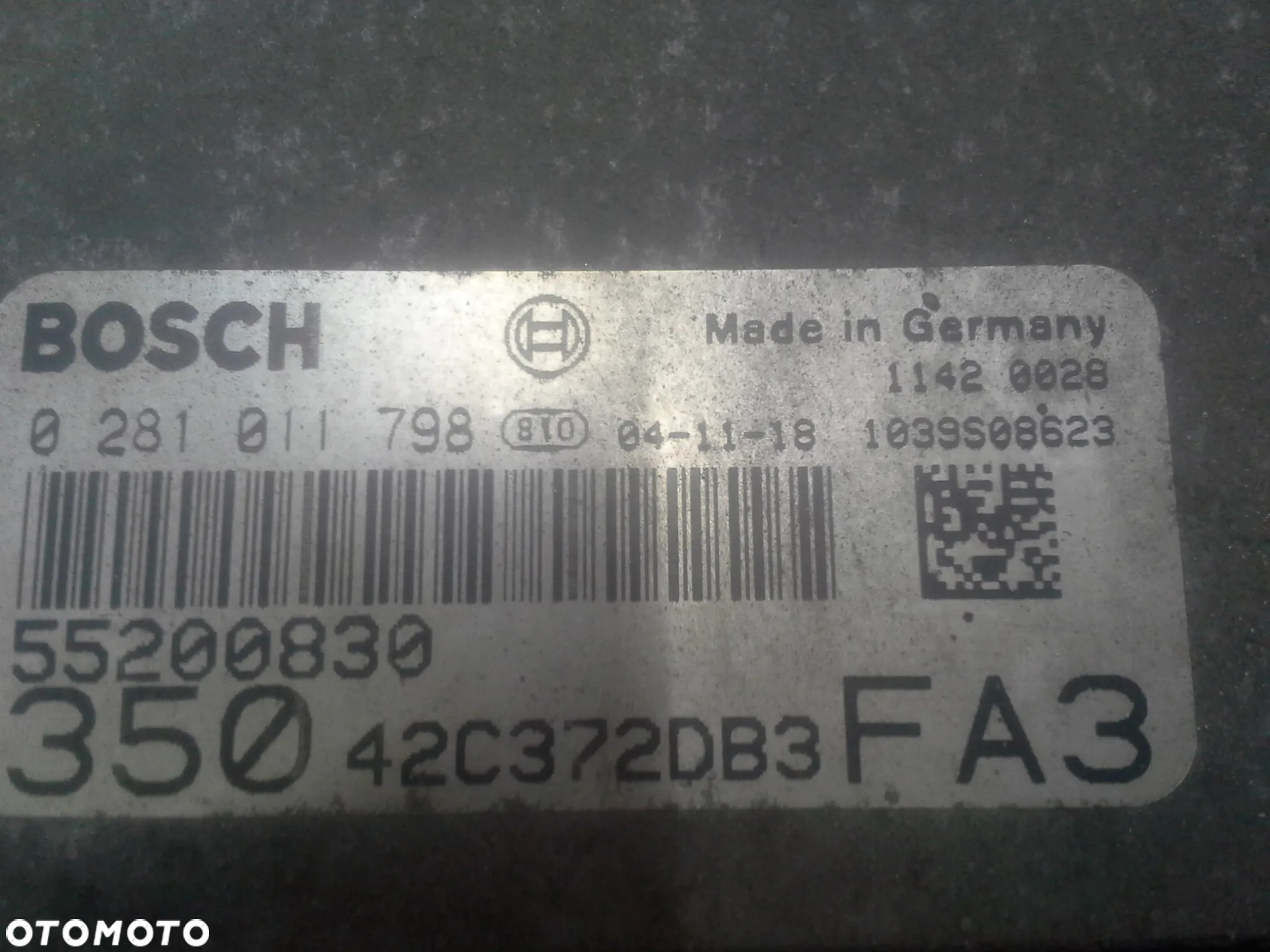 Fiat Idea 1.9 JTd zestaw startowy komputer 0281011798 stacyjka 2 klucze immo bsi bsm i inne - 4