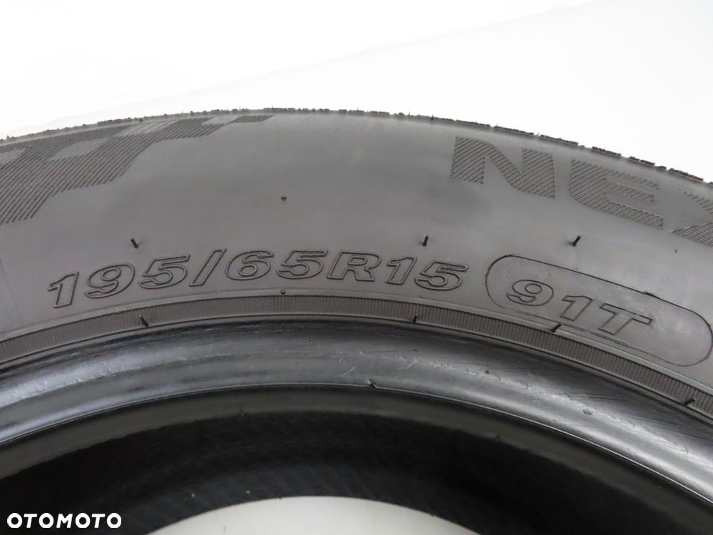 2x 195/65R15 OPONY CAŁOROCZNE UŻYWANE Nexen N'Blue 4Season 91T - 4
