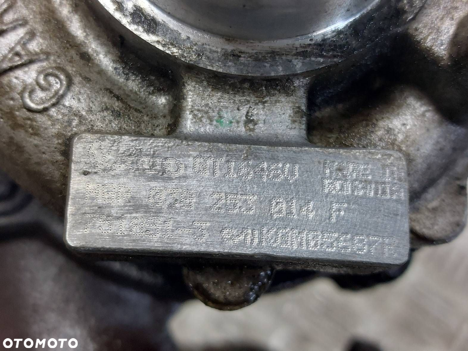 TURBOSPRĘŻARKA TURBINA SKODA OCTAVIA II 1.9 TDI 03G253014F - 7