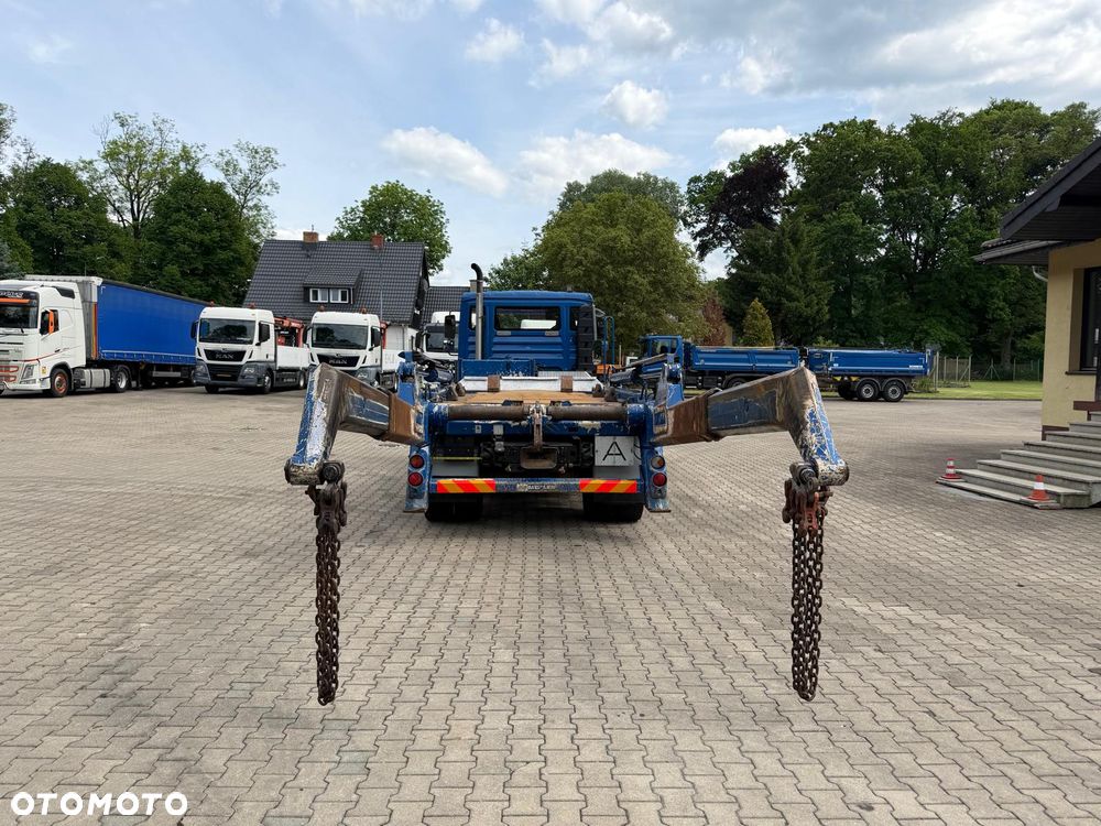 MAN 18.330 TGM bramowiec, MEILLER, 330 KM, manual, stare TACHO, 236 t.km.! - 15