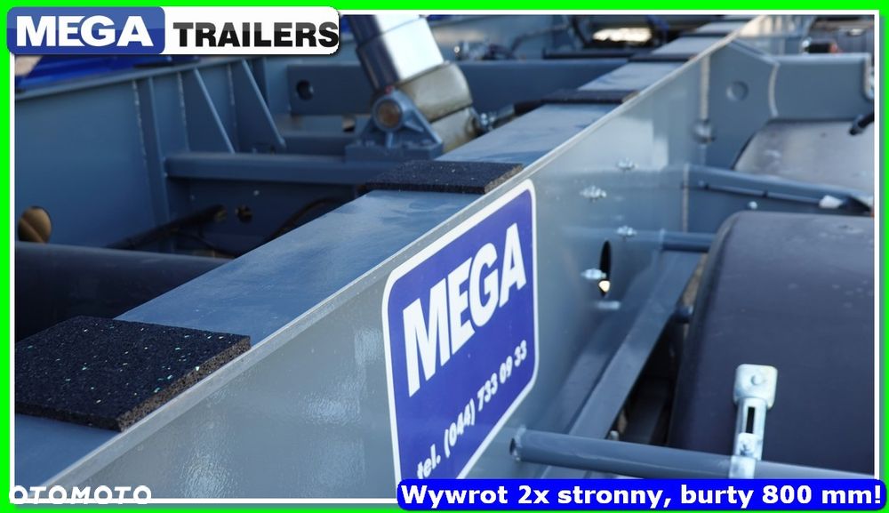Mega 25 m³ wywrotka - platforma, 2-stronna, HARDOX 450 !!! - 19