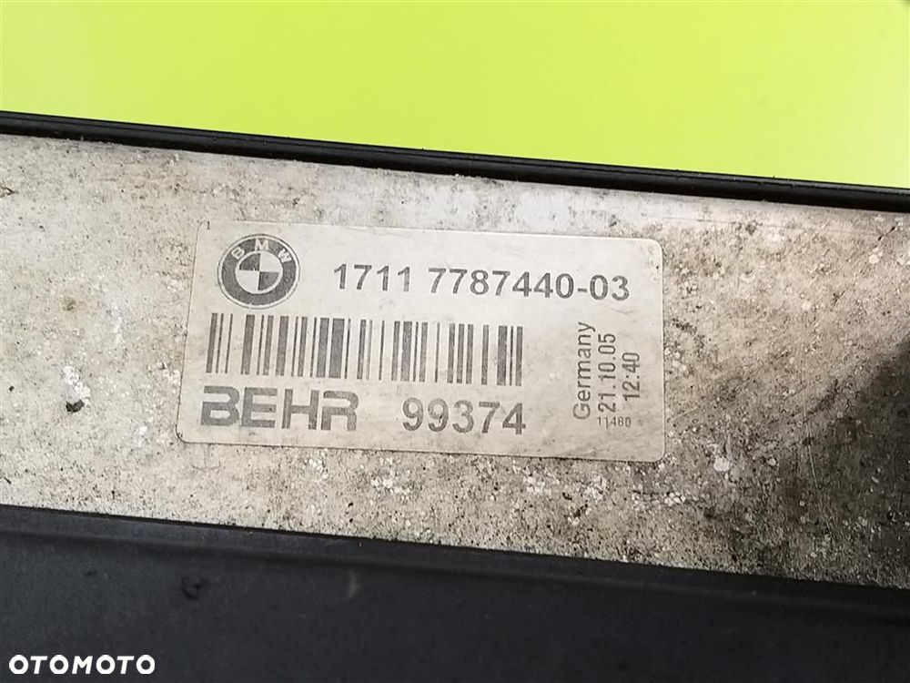 Chłodnice komplet WENTYLATOR BMW Seria 5 E60 E61 2003-2010 3.0D 231KM - 7