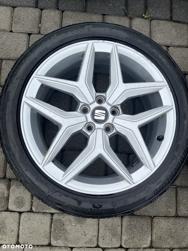 Alufelgi 5x100 17 cali Seat Ibiza Leon Cordoba Skoda Kamiq 215/45/17 - 4