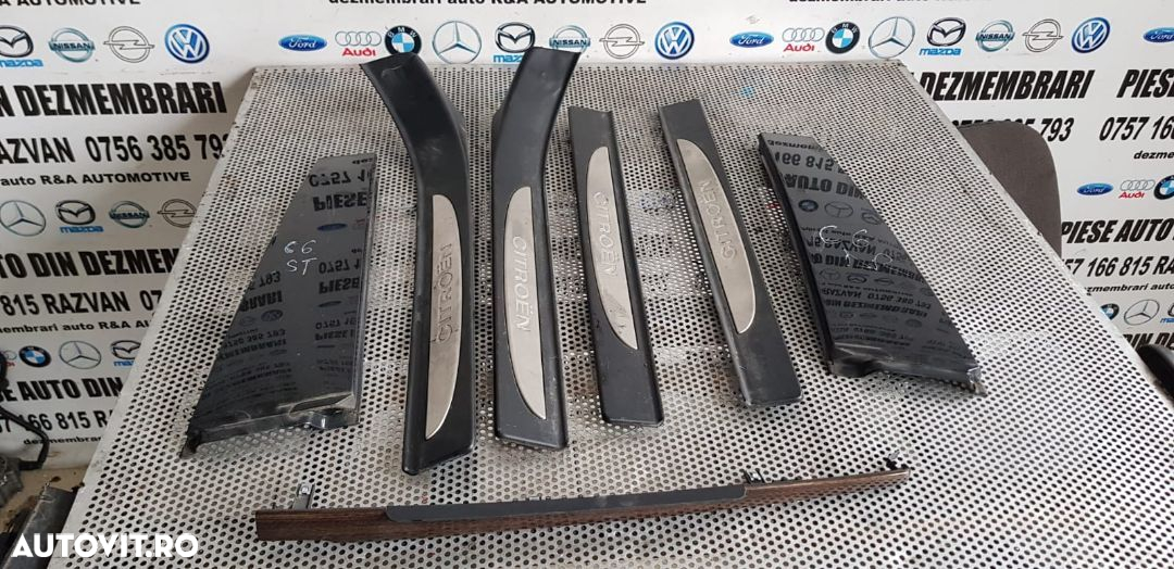 Ornament Prag Fata Spate Stalp Exterior Citroen C6 An 2006-2013 - 4