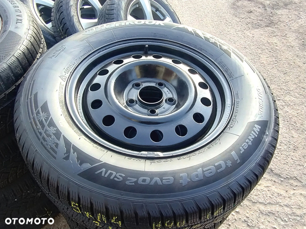5x114,3 Felgi Stalowe Stal 16 Koła Zimowe Zima HYUNDAI Elantra i30 ix20 ix35 Kona Santa Fe Tucson Kia Carens Ceed Cerato Niro Optima Soul Sportage Venga Mazda 3 5 6 CX-3 CX-30 Mitsubishi ASX Lancer Grandis Outlander Legnica ALU-RAD 215/70 6mm 5x114,3