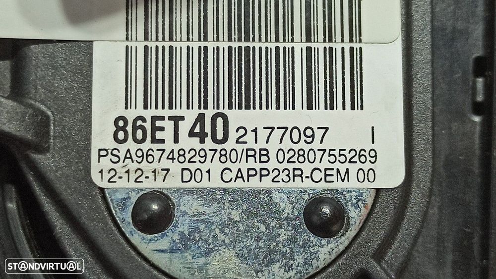 POTENCIÓMETRO PEDAL ACELERADOR CITROEN C4 PICASSO FEEL - 5