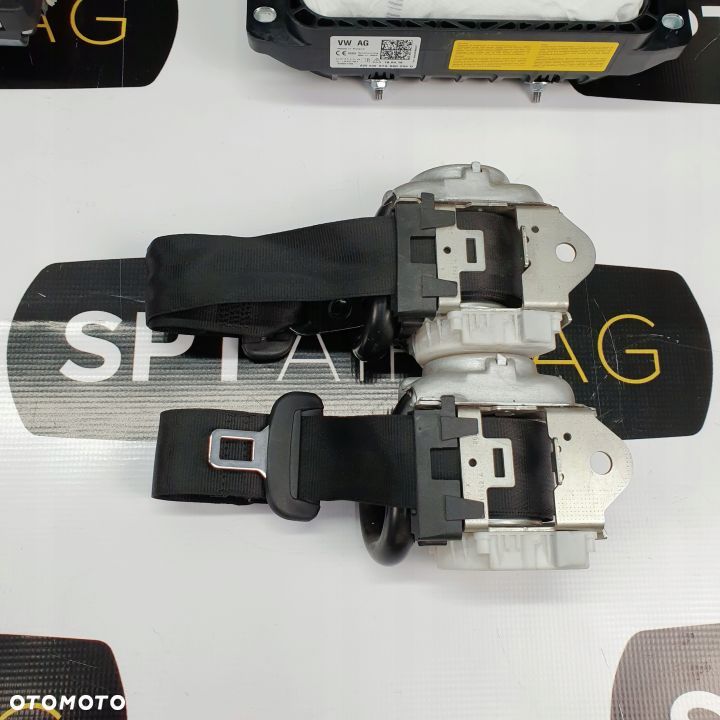 SEAT ATECA DESKA ROZDZIELCZA KONSOLA KOKPIT PULPIT PODUSZKI AIRBAG AIR BAG PASY KIT SET - 8