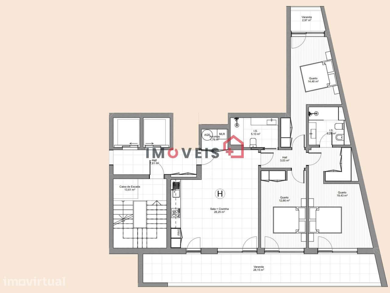 Apartamentos Novos em Construção em Alcobaça - Grande imagem: 2/20