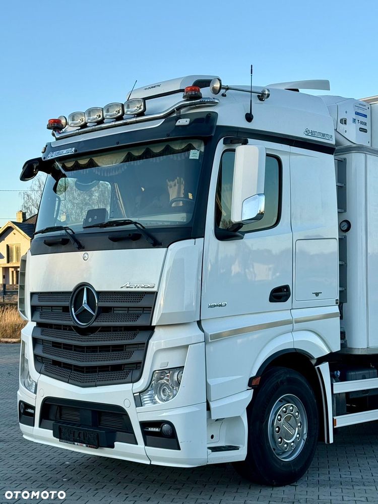 Mercedes-Benz ACTROS 1840 / CHŁODNIA / WINDA / 15 EUROPALET / 6.10 M DŁUGOŚCI / DUŻA KABINA / AUTOMAT / SPROWADZONY / SERWISOWANY / EURO 6 - 10