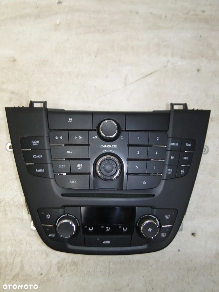 OPEL INSIGNIA A RADIO RADIOODTWARZACZ CD PANEL NAWIEWU KLIMATYZACJI EUROPA - 7