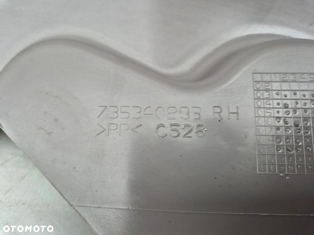 Prawa listwa próg nakładka progu Fiat Panda II  prawy tył - 7