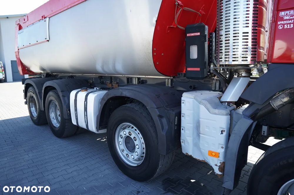 Volvo FMX 460 / 8x4 / WYWROTKA TYLNOZSYPOWA / HYDROKLAPA / I-SHIFT / PLANDEKA ELEKTRYCZNA / EURO 6 / - 18