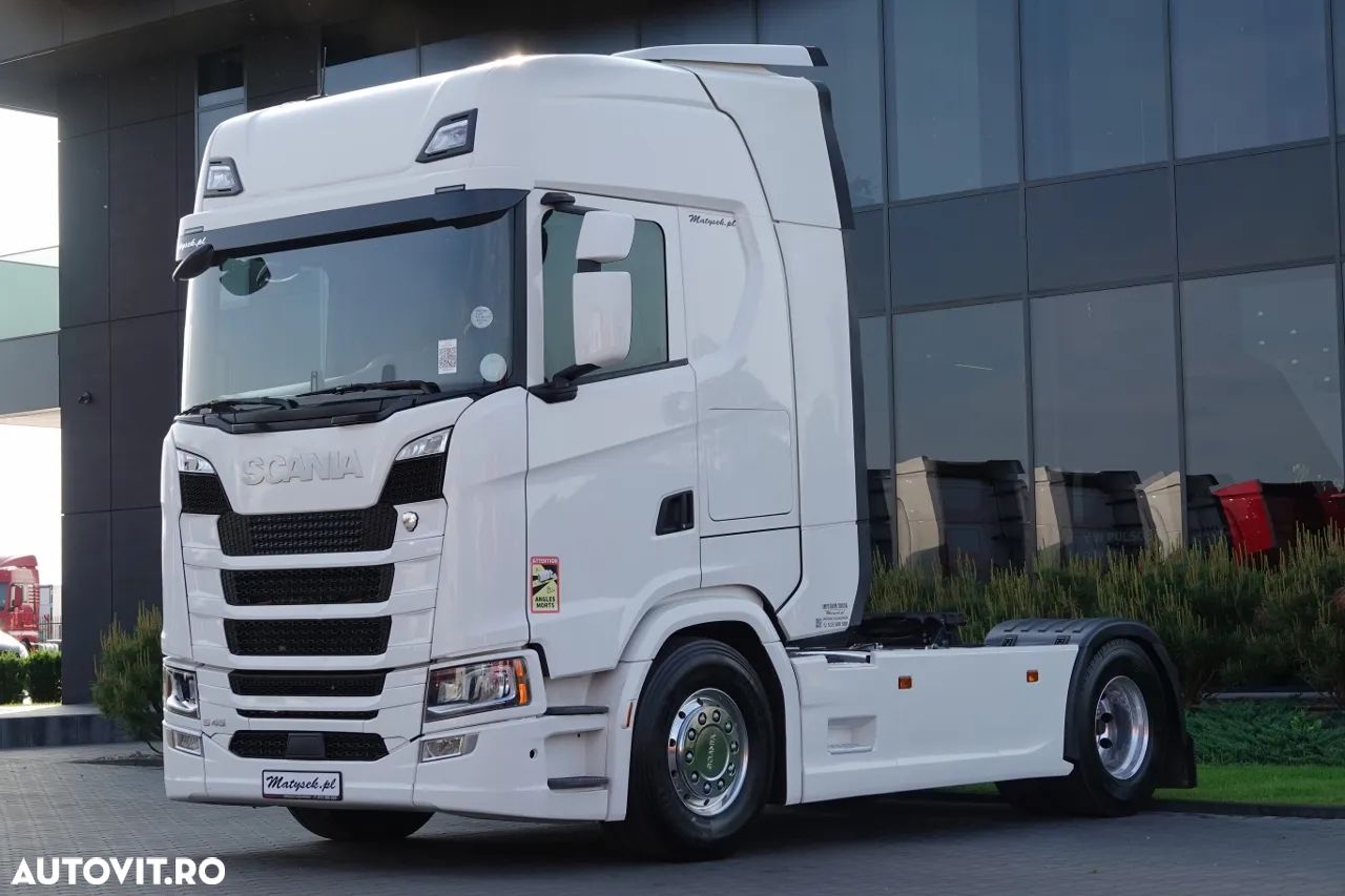 Scania S 450 / S 450 / RETARDER / I-PARK COOL/ ANVELOPE 100% / DUPA CONTRACTUL DE SERVICE / IMPORTAT/ HIDRAULIC / I-PARK COOL / JANTE ALIE / ANVELOPE 100% / IMPORTAT / DUPA CONTRACTUL DE SERVICE - 1