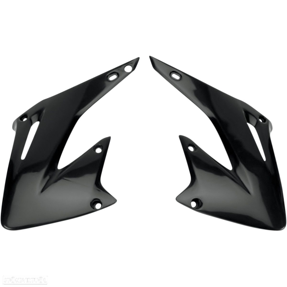 tampas laterais radiador ufo preto honda cr 125 / 250 - 1
