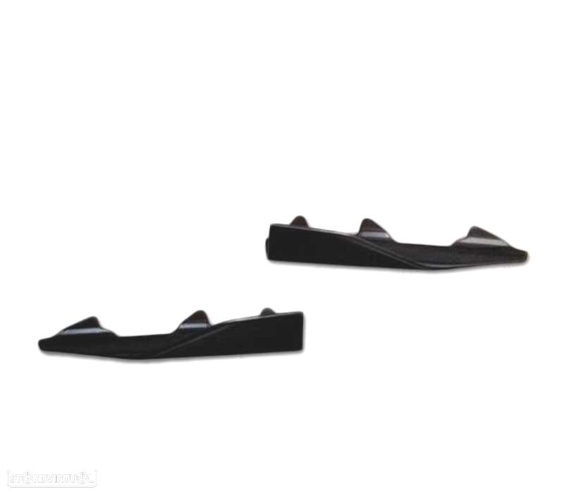 SPLITTERS EMBALADEIRAS BMW F87 M2 F30 F31 F22 F23 PRETO - 2