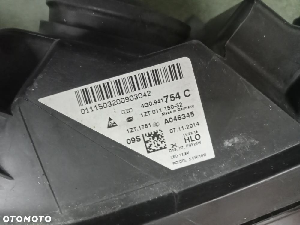 lampa prawa przód audi a 6 c 7 4g0941754c - 5