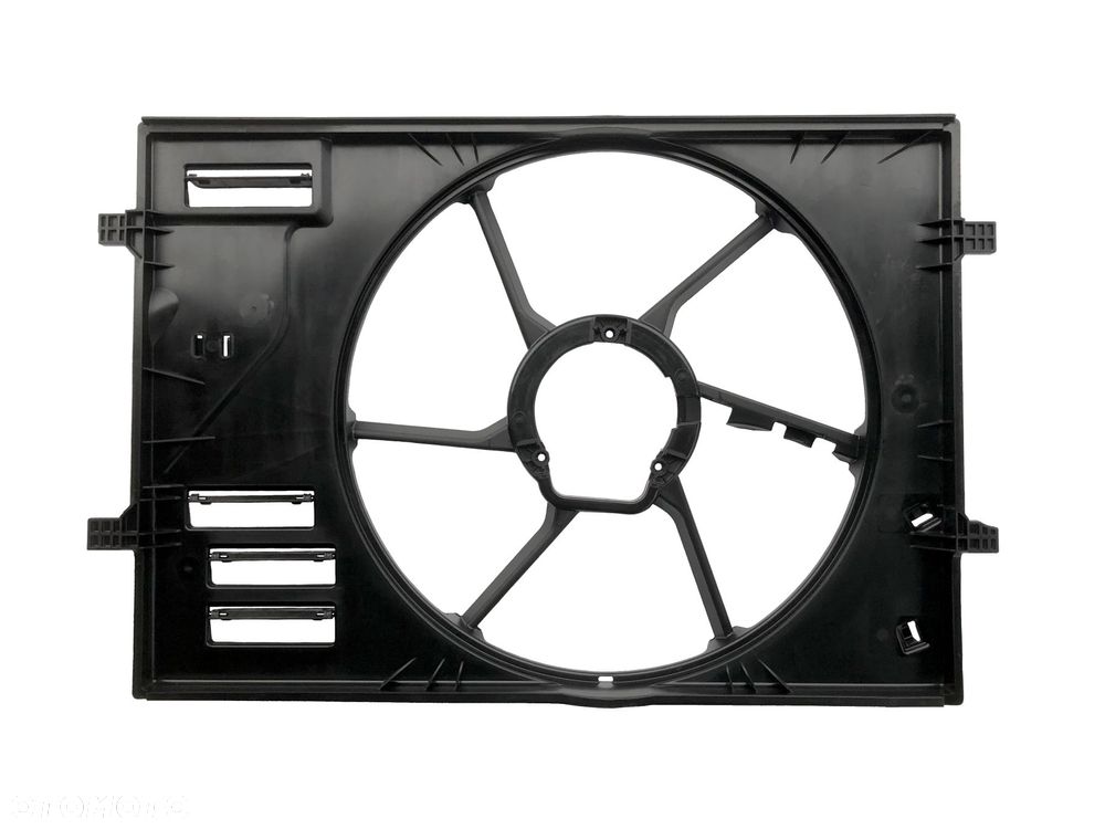 Obudowa wentylatora chłodnicy Volkswagen VW Golf Sportsvan 2012-2018 - 2