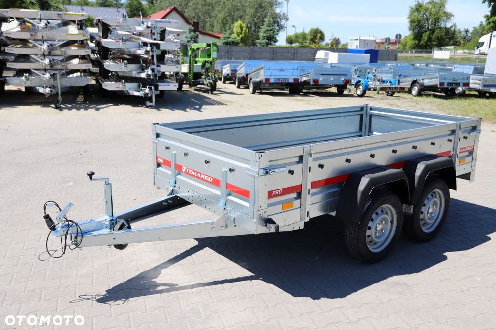 TEMARED PRO 2612/2  264x126x40 cm , 2 osie po 750kg, DMC 750 kg - 1