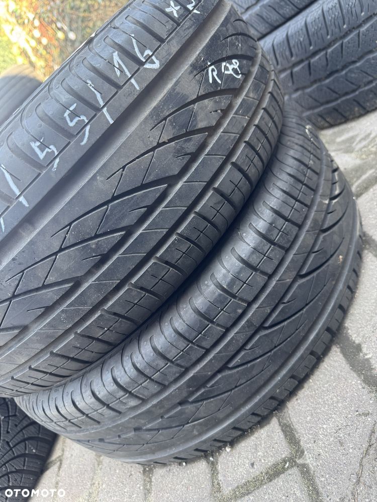 2 sztuki opon letnich 195/55/16 CONTINENTAL Używane F-Vat - 3