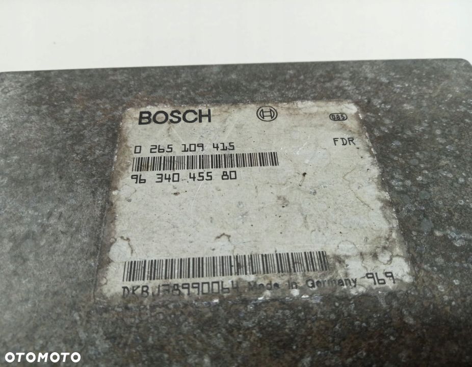 STEROWNIK MODUŁ ESP PEUGEOT 607 0265109415 - 2
