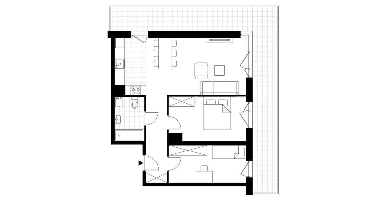 3-pokojowe mieszkanie 62m2 + balkon Bez Prowizji - Pełny obrazek: 3/14
