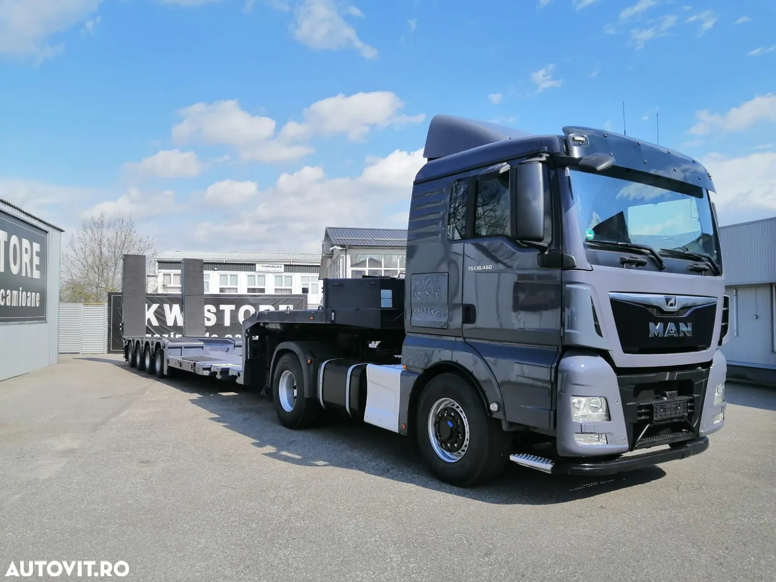 MAN Rata Leasing 813 Eur Cap Tractor MAN 18.460 TGX 4X4 +Trailer Langendorf, 4 Axe, 59 tone - 7