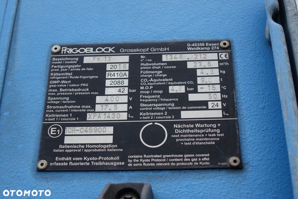 DAF LF 290 / CHŁODNIA / FRIGOBLOCK FK13 / EURO 6 / AUTOMAT / ROLETA / WINDA ZAŁADUNKOWA - 30