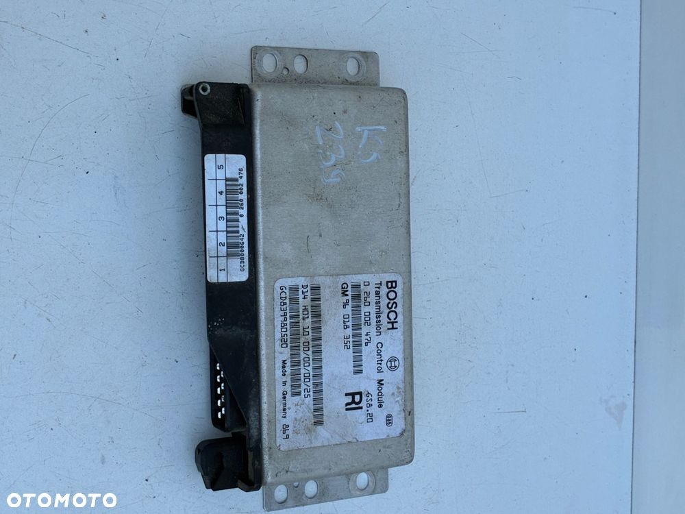 OPEL KOMPUTER  STEROWNIK  SKRZYNI BIEGÓW 96018352 - 1