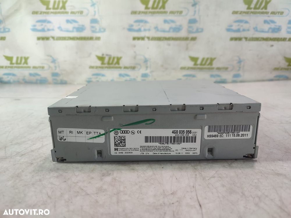 Amplificator audio 4G0035056 Audi A5 8T [2007 - 2011] - 8