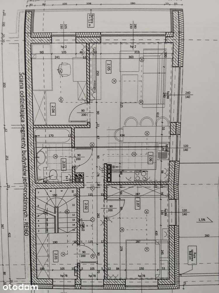 Mieszkanie 60 m2 (górne) + parking ! Nowe !