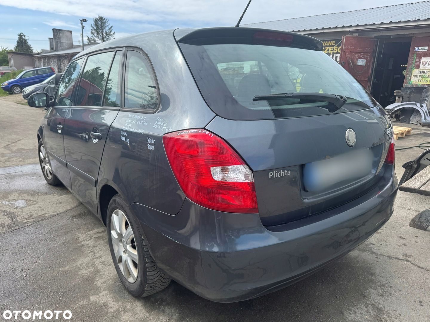 SKODA FABIA II KLAPA BAGAŻNIKA LF8J - 15
