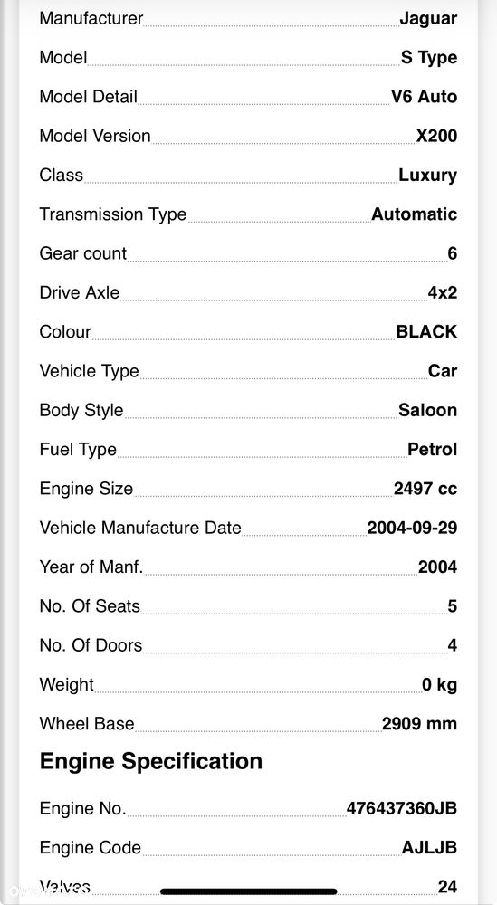 SILNIK KOMPLETNY JAGUAR S-TYPE 2.5 V6 AJ25 - 9