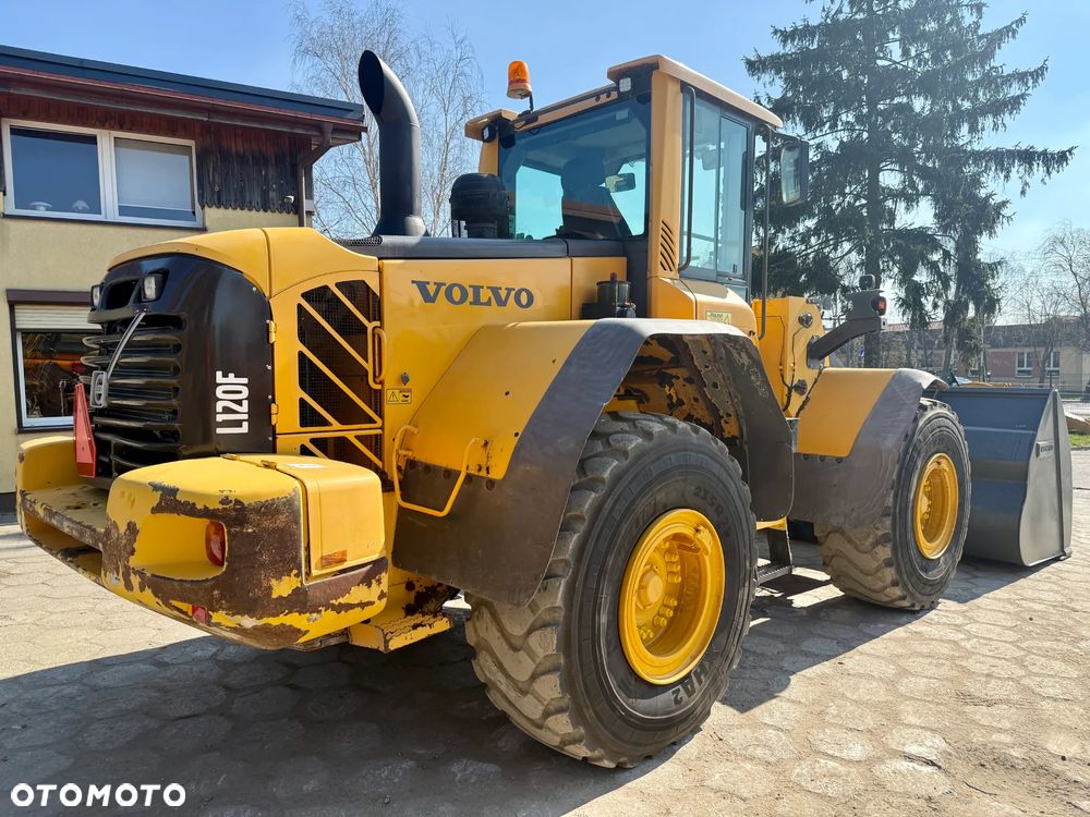 Volvo ładowarka kołowa L120F szufla 4,5m2 Wynajem & Zamiana Import Niemcy - 1