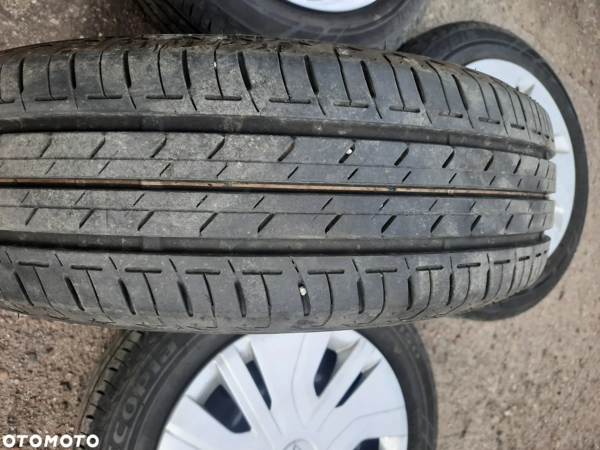 Koła 14 Mitsubishi 4x100 opony Semperit 165/65R 14 letnie - 5