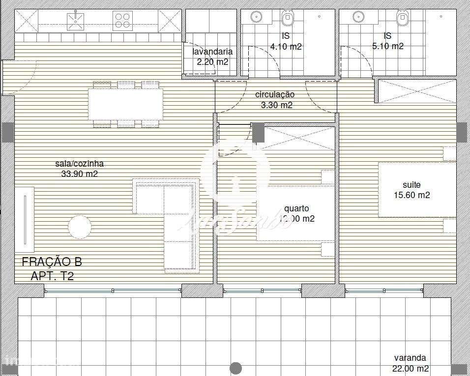 Apartamento com jardim em Barcelos - Grande imagem: 2/34