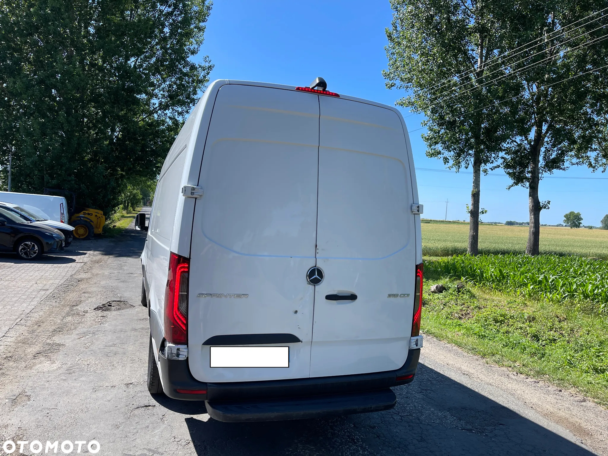 Mercedes-Benz Sprinter W907 MAXI MAX DŁUGI 316 CDI 2.2 CDI 163 KM Navi Tablet Klima Kamera cofania LED - 26