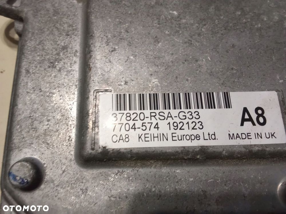 CC ZESTAW STARTOWY SET KOMPUTER HONDA CIVIC UFO VIII 06- 1.8 37820-RSA-G33 - 2