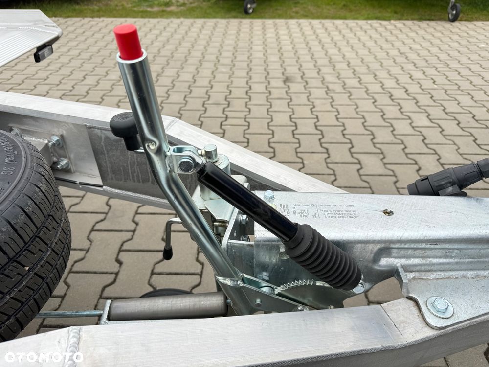 Gromex laweta aluminiowa | 850x210cm | DMC 3500kg | platforma na 2 auta | 3 osie AL-KO | OŚWIETLENIE LED - 40