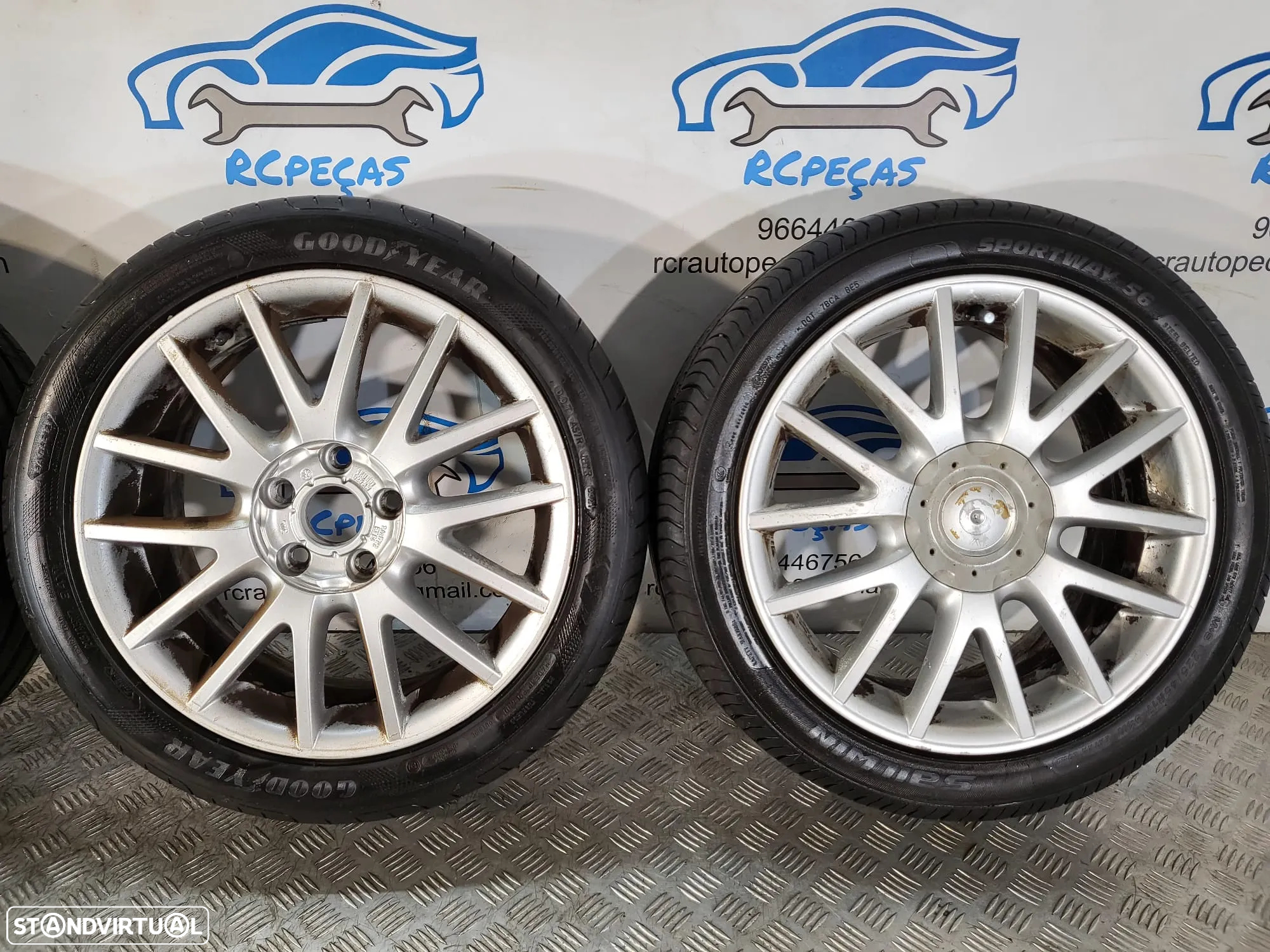 Conjunto Jantes 17 Originais VW Golf 5 Jetta 7J ET54 5x112 1K0601025AN - 6