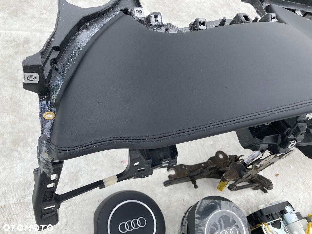 AUDI A8 D4 4H DESKA KONSOLA KOKPIT PULPIT PÓŁKA PARAPET PODUSZKI POWIETRZNE AIRBAG PASY PAS KURTYNA FOTELA PODUSZKA FOTELOWA W FOTEL naprawa REGENERACJA - 17