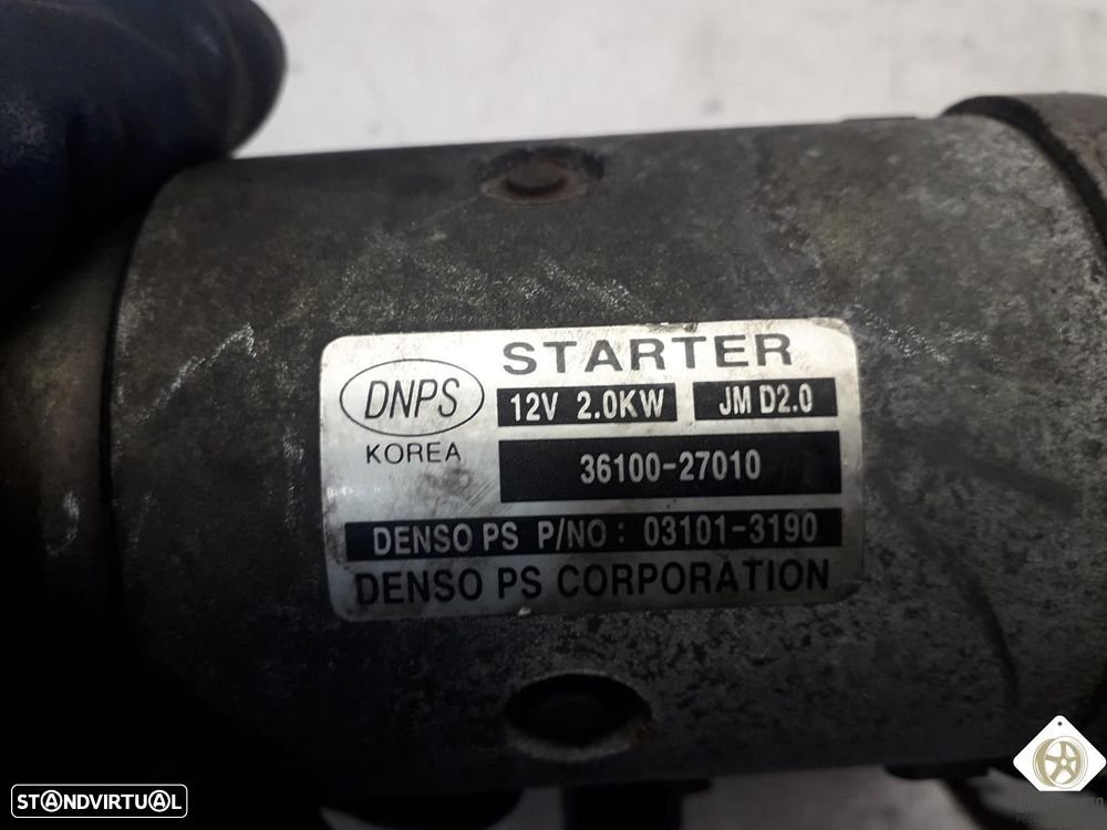 MOTOR ARRANQUE HYUNDAI SONATA V 2007 - 2
