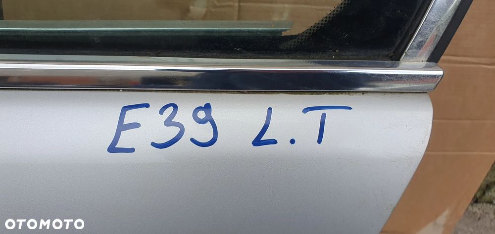 Drzwi lewy tył tylne lewe BMW 5 E39 354 Titansilber - 8