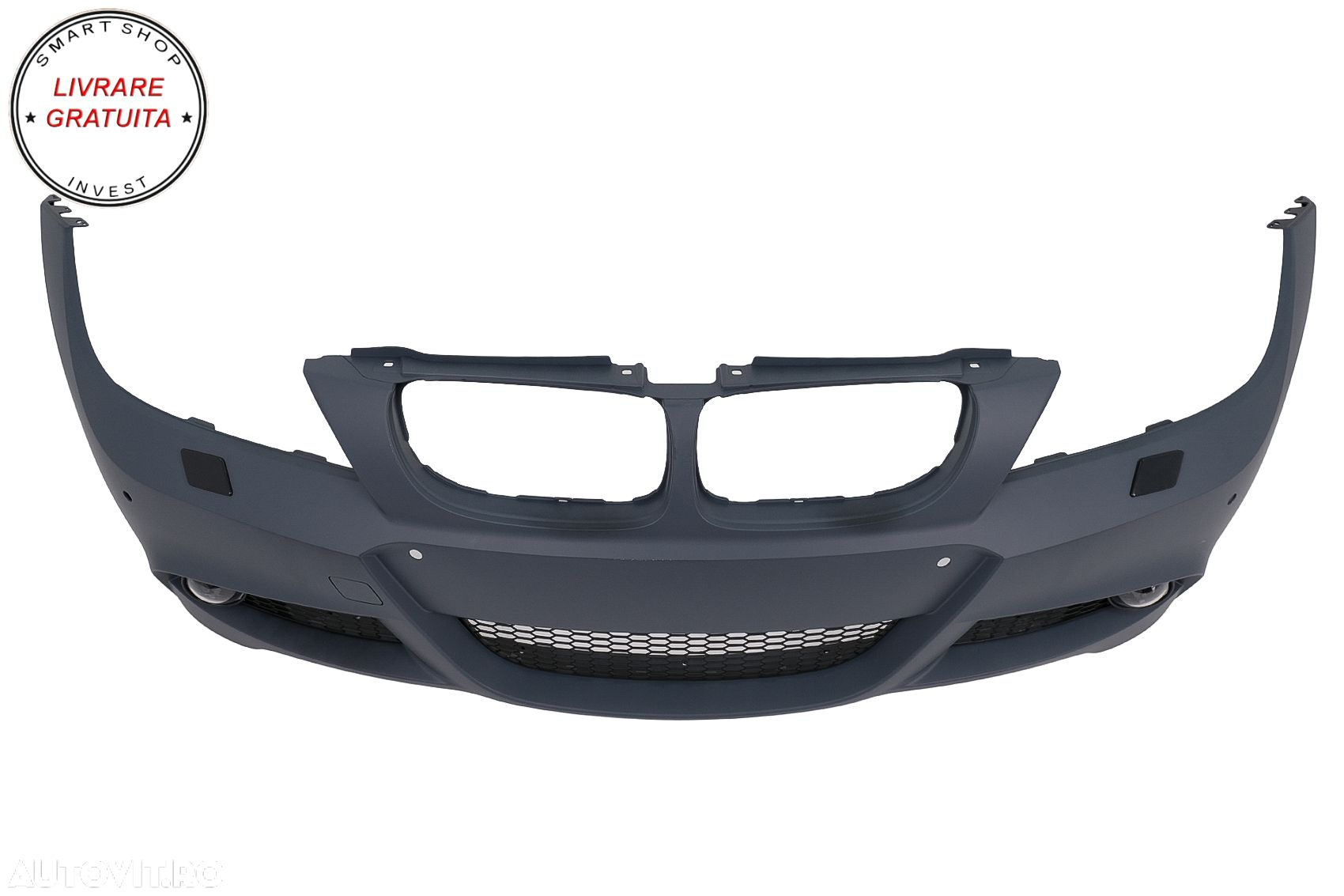 Bara Fata BMW Seria 3 E90 Sedan E91 Touring LCI (2008-2011) M-Technik Design- livrare gratuita - 3