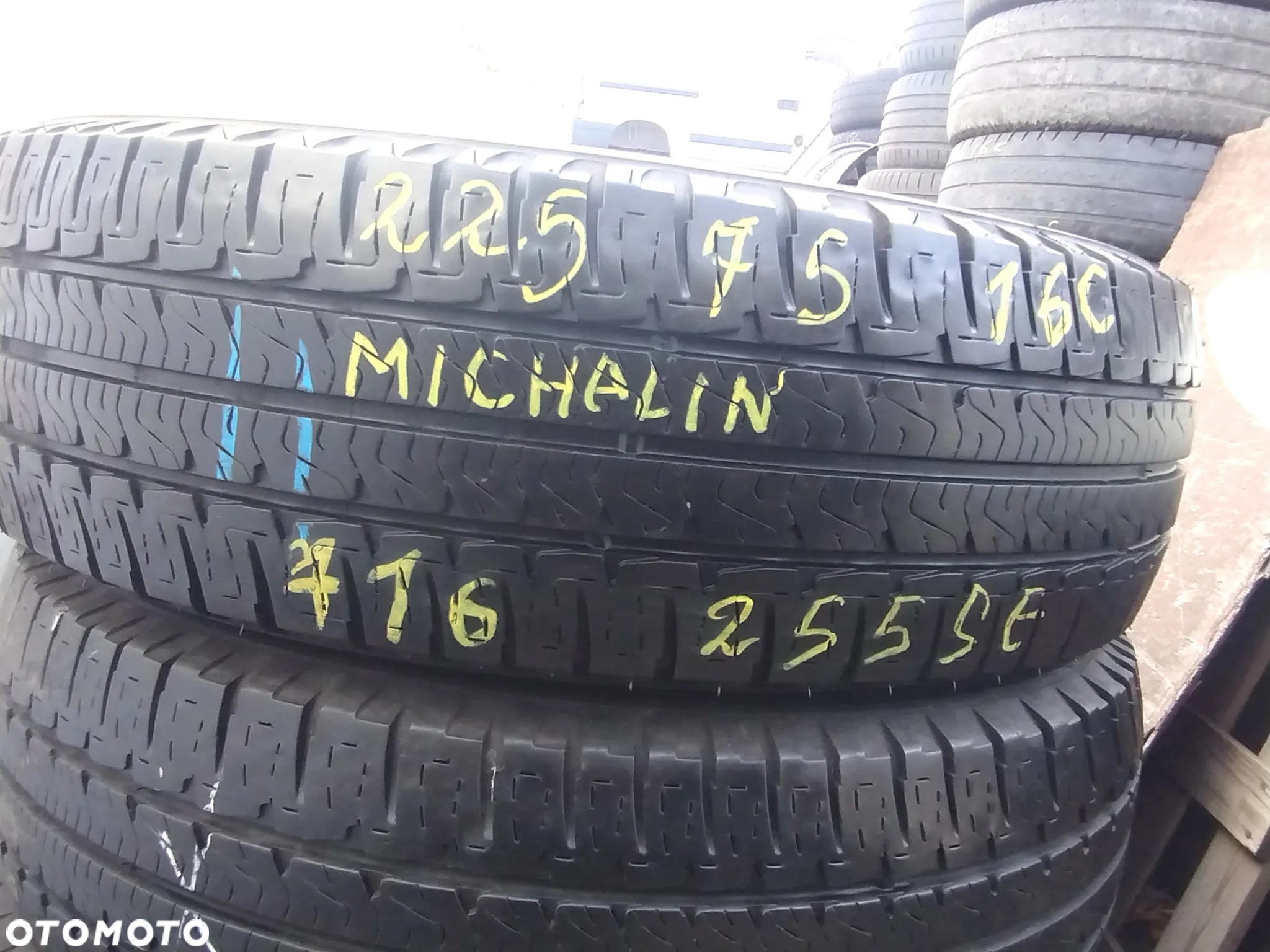 225/75R16C 16 C 116Q Opony Letnie Lato MICHELIN AGILIS CAMPING 7mm Legnica ALU-RAD 225/75 - 9