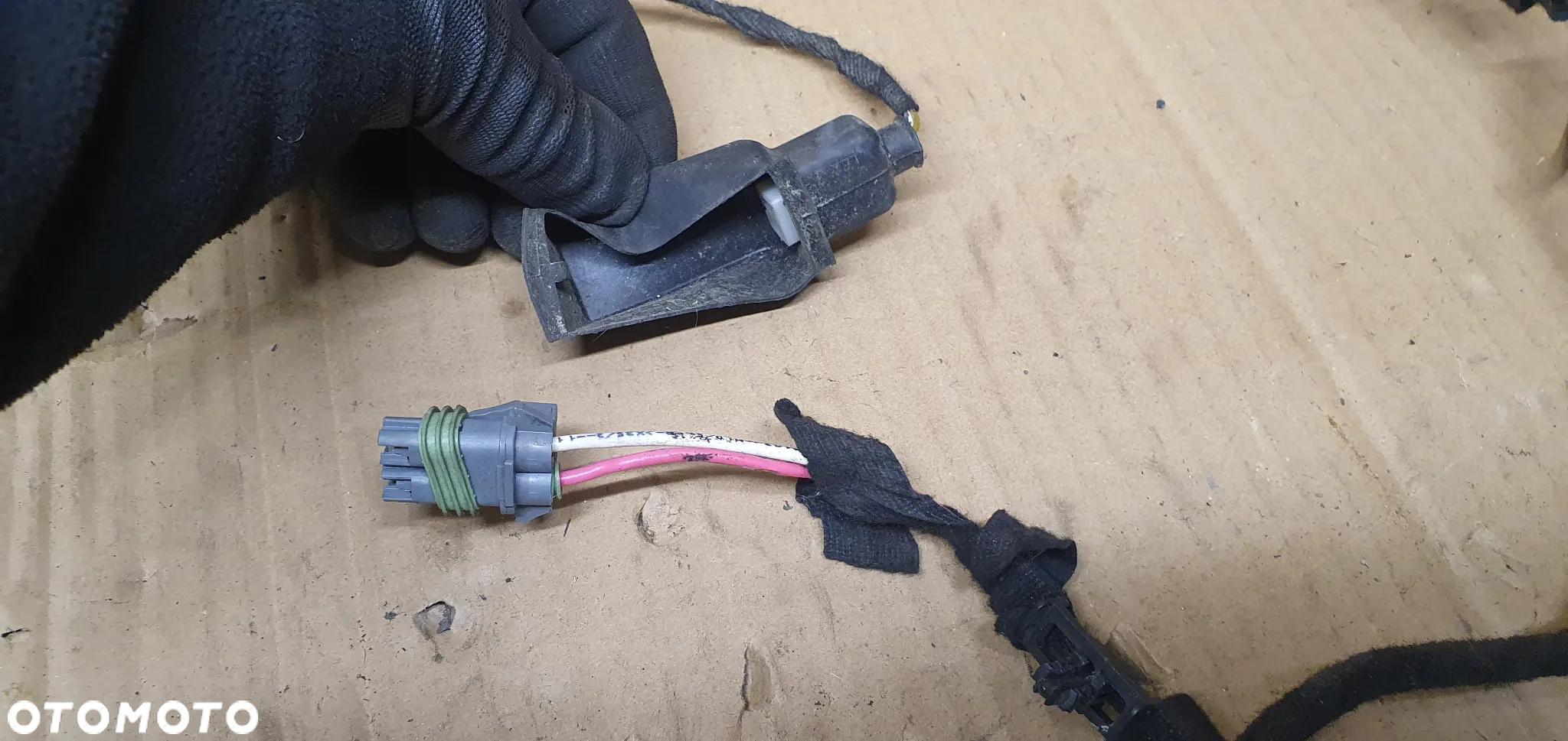 Wiązka instalacja drzwi lewy tył tylna lewa Mercedes ML W163 - 3