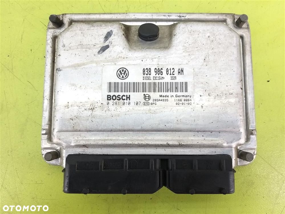 Komputer sterownik silnika Skoda Fabia I 1999-2008 1,9 SDI 038906012AN - 1