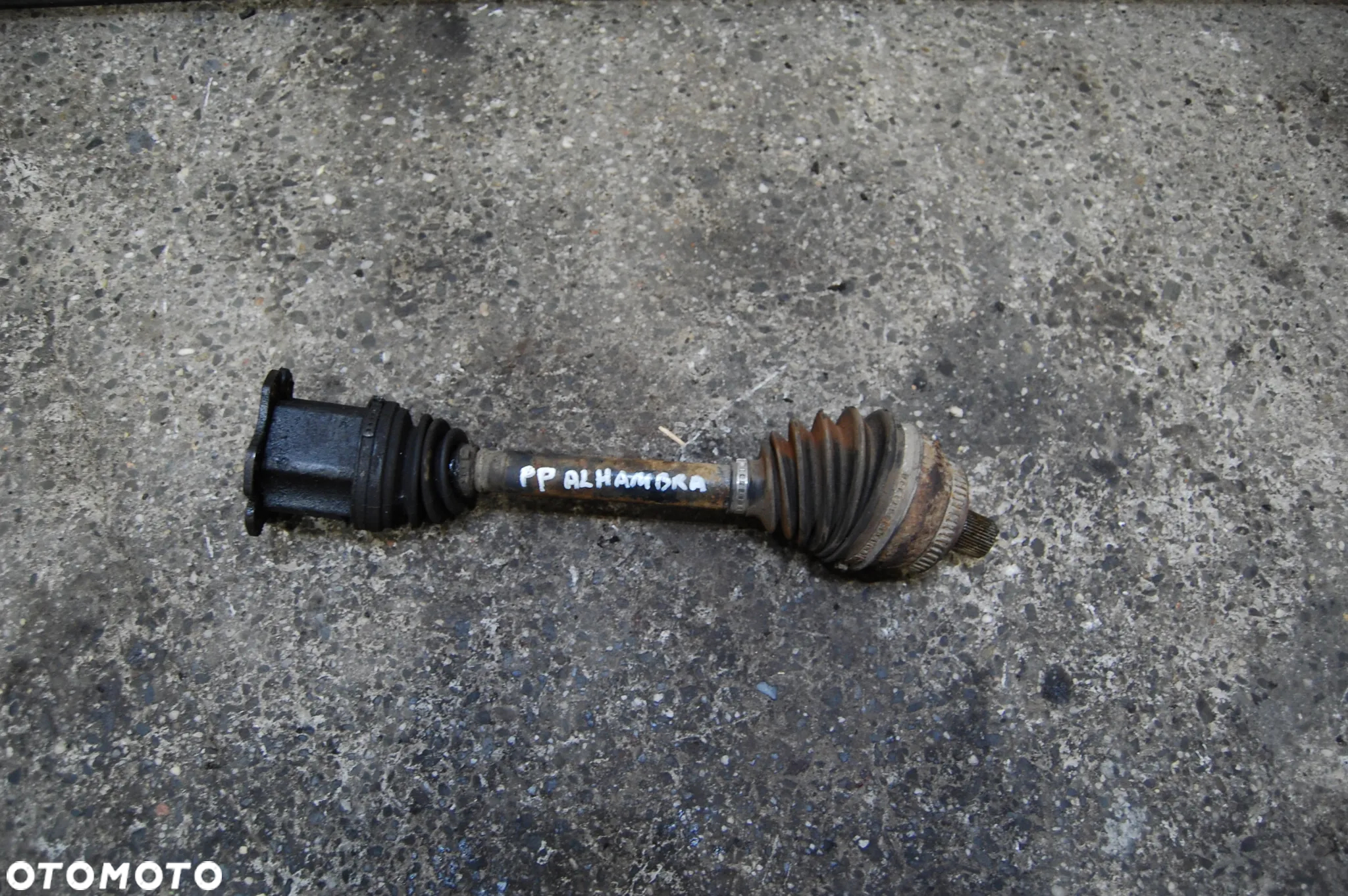 PÓŁOŚ PRAWY LEWY PRZÓD PRZEDNIA VW SHARAN MK I LIFT 2.8 VR6 1.9 TDI SEAT ALHAMBRA - 4