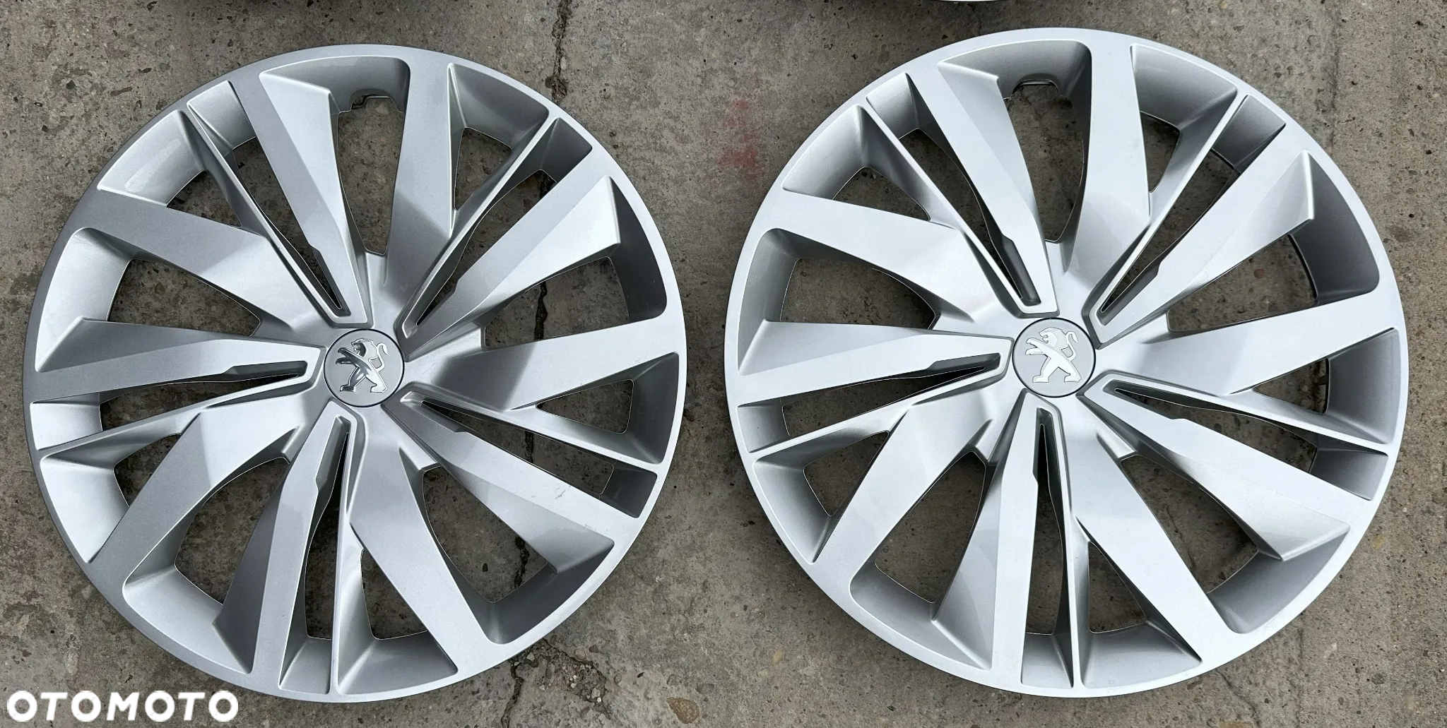 Kołpaki Komplet 15" Peugeot 208 II 207 107 Partner Rifter 308 Oryginał - 3