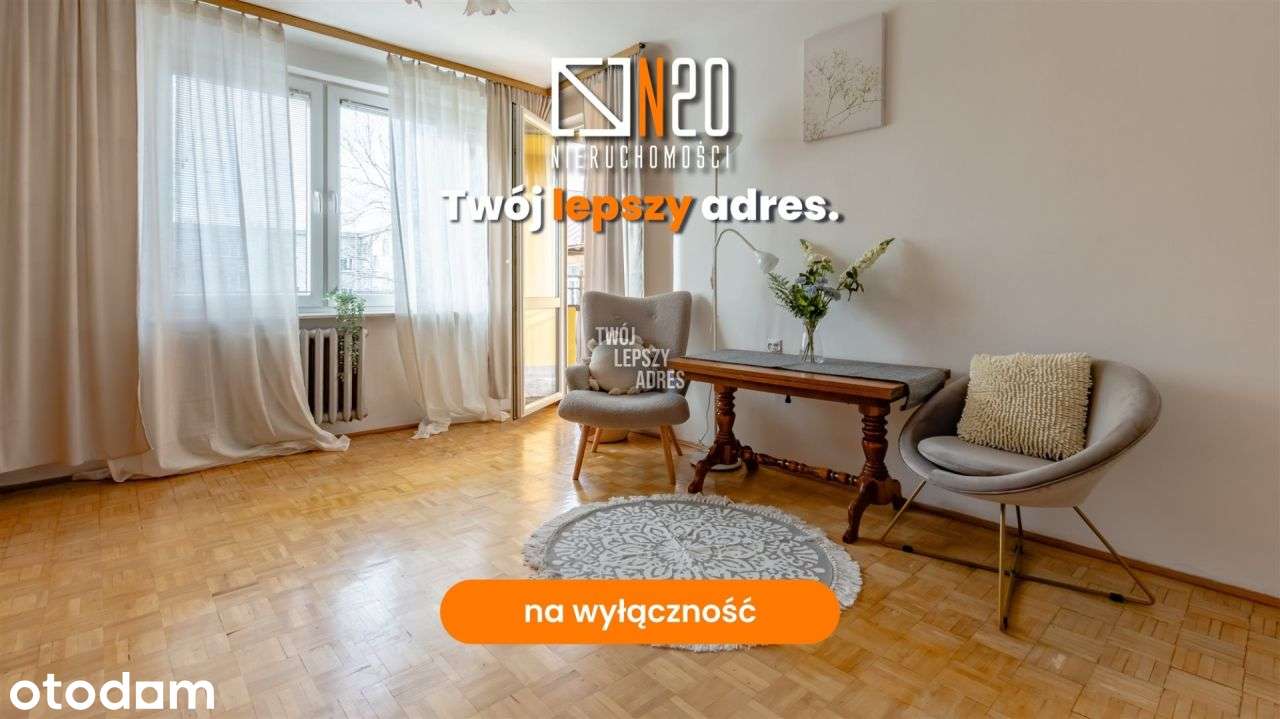 Mieszkanie 3 pok. oddzielną kuchnią 46,20 Centrum